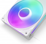 NZXT F360 RGB CORE-fläkt, 3 × 120 mm, vit 