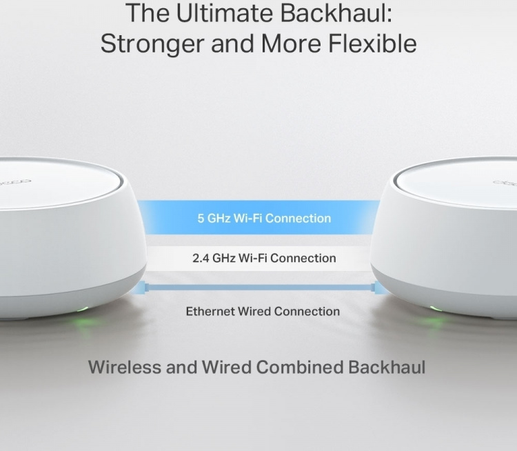 TP-Link Deco BE25 Dual-Band WiFi 7-mesh-system, 3-pack
