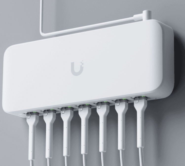 Ubiquiti UniFi USW-Ultra (42 W) 8-portars PoE-switch utan strömförsörjning