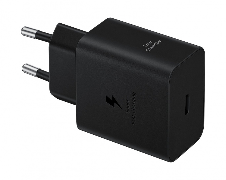 Samsung 45 W snabbladdare med USB-C-kabel, svart