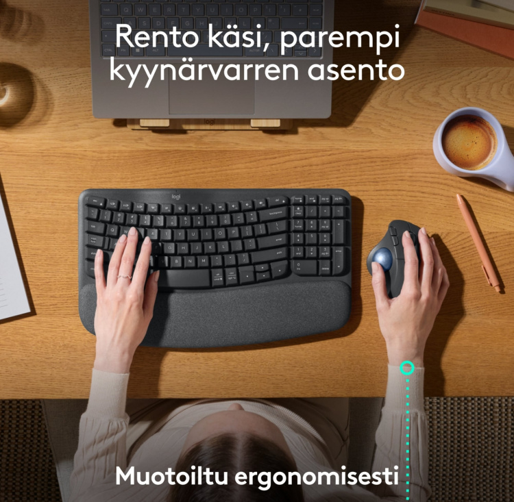 Logitech Ergo M575S -kuglemus, grafit