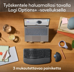 Logitech Ergo M575S -kuglemus, grafit