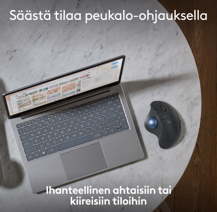 Logitech Ergo M575S -kuglemus, grafit