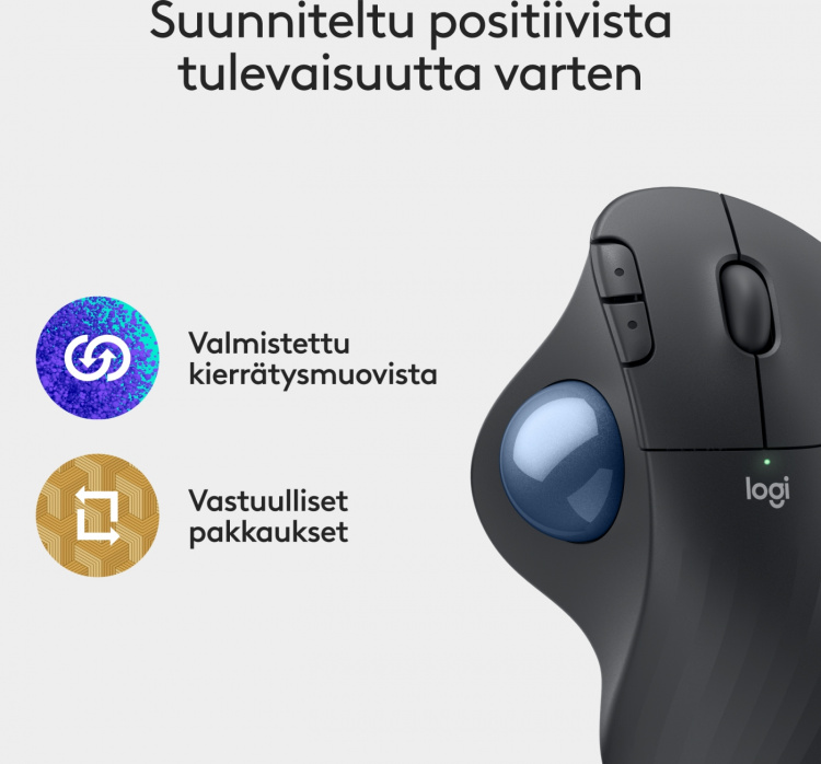 Logitech Ergo M575S -kuglemus, grafit
