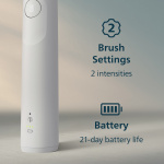 Philips HX7109/01 Sonicare Series 5300 elektrisk tandborste, dubbelhuvud