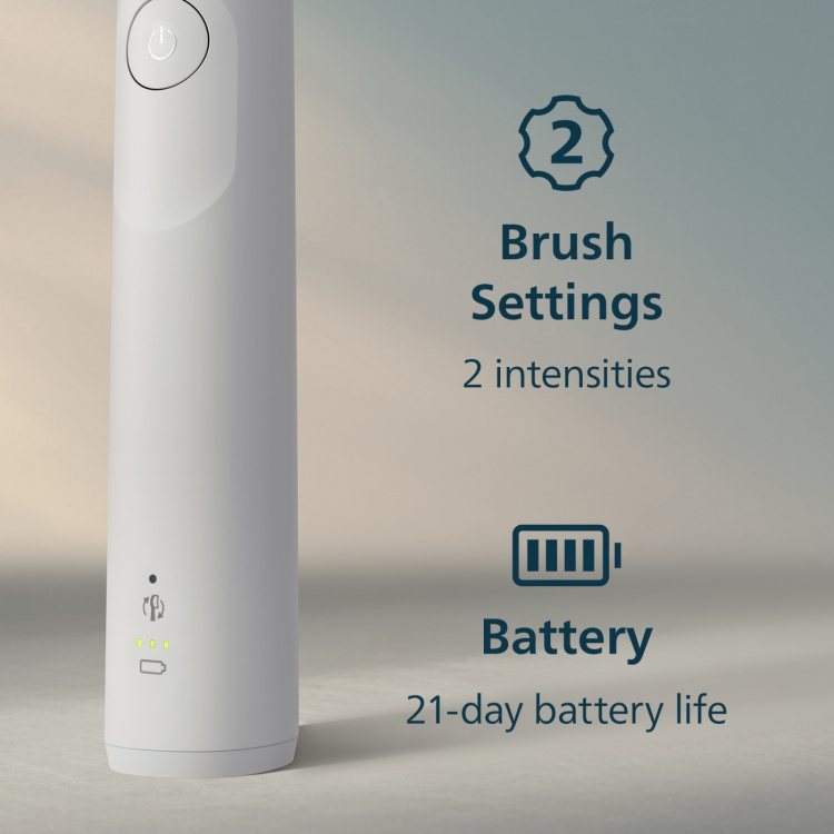 Philips HX7109/01 Sonicare Series 5300 elektrisk tandborste, dubbelhuvud