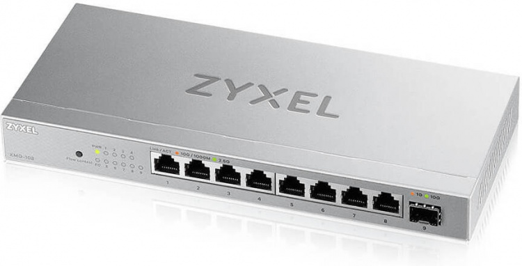 ZyXEL XMG-108 2,5G – 8-portars switch
