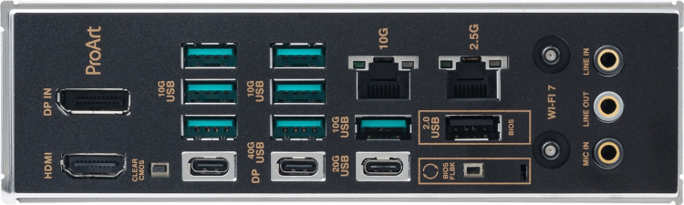 ASUS PROART X870E-CREATOR WIFI ATX-moderkort