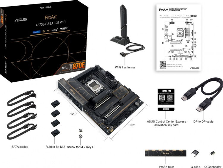 ASUS PROART X870E-CREATOR WIFI ATX-moderkort