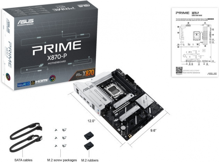ASUS PRIME X870-P ATX-moderkort