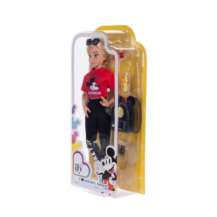 Disney Docka Ily 4ever 11in Fashion Doll Deluxe I Love Mickey