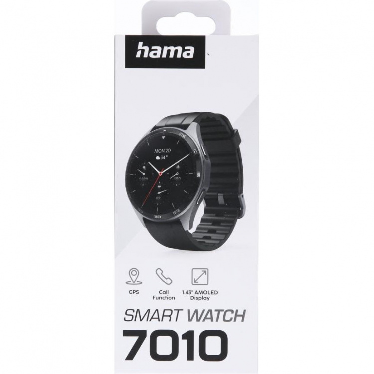 Hama Smartklocka 7010 Svart