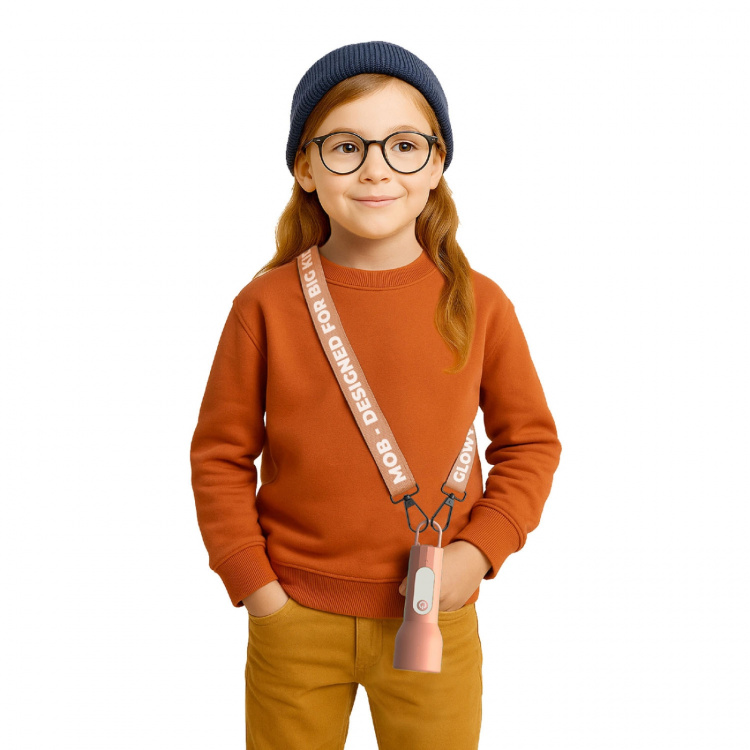 Mobility On Board Ficklampa Glowy Rosa