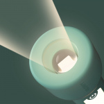 Mobility On Board Ficklampa Glowy Blå