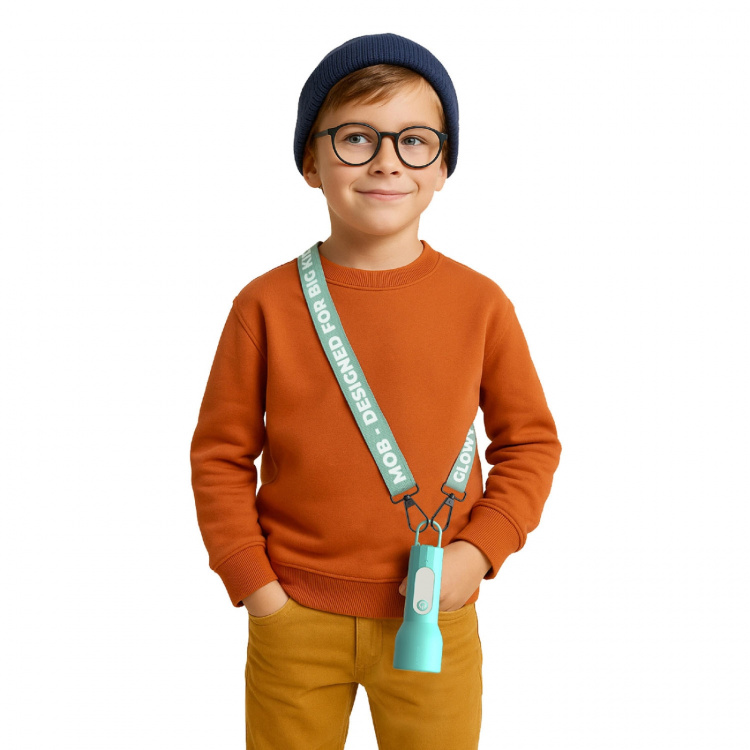 Mobility On Board Ficklampa Glowy Blå