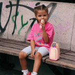 Mobility On Board Högtalar/Karaoke-kit Singy Party Rosa