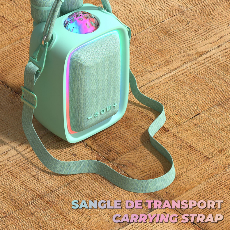 Mobility On Board Högtalar/Karaoke-kit Singy Party Blå