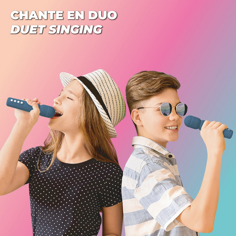 Mobility On Board Högtalar/Karaoke-kit Singy Party Mörkblå