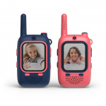 Mobility On Board Walkie Talkie Video Talky Cutie Blå och Rosa