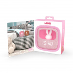 Mobility On Board Väckarklocka med Nattlampa Billy Clock Rosa Marshmallow