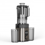 BLACK+DECKER Juicemaskin Slow Juicer 1400W Rostfritt Stål