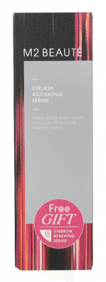 M2 Beaute Icons Of Beauty Set 5.5 ml Eyelash Activating Serum 4 ml/Eyebrow Renewing Serum 1,5ml