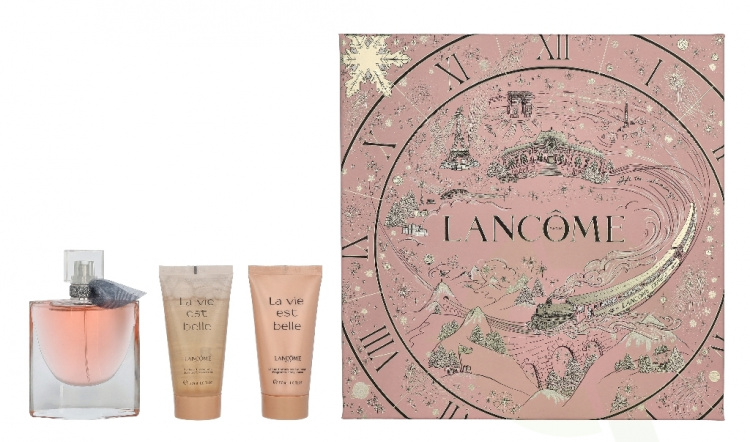 Lancome La Vie Est Belle Giftset 150 ml Edp Spray 50ml/Shower Gel 50ml/Body Lotion