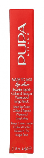 Pupa Milano Pupa Made to Last Lip Duo Lipstick 8 ml #018 Imperial Red / 2x4ml