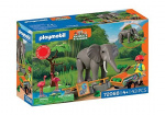 Playmobil Elefant med djurskötare (72068)