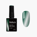 Nailura Gelpolish 311 – Smaragdgrönblå – 10 ml