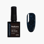 Nailura Gelpolish 378 – Midnight Blue Glitter – 10 ml