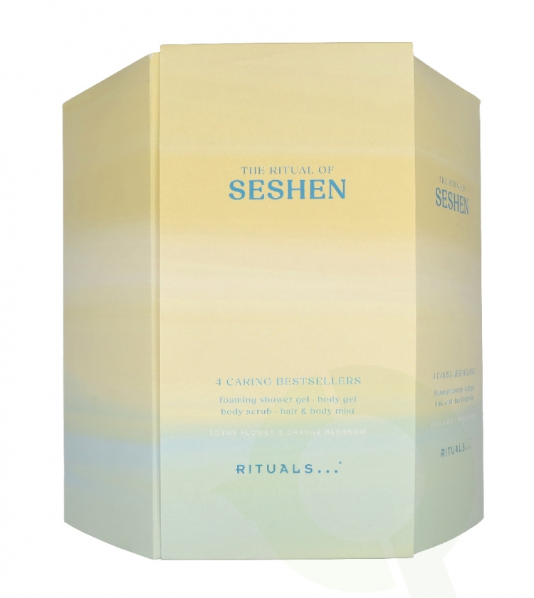 Rituals Seshen Set 650 ml Body Gel 200ml/Foaming Shower Gel 200ml/Body Scrub 150gr/Hair & Body Mist 100ml