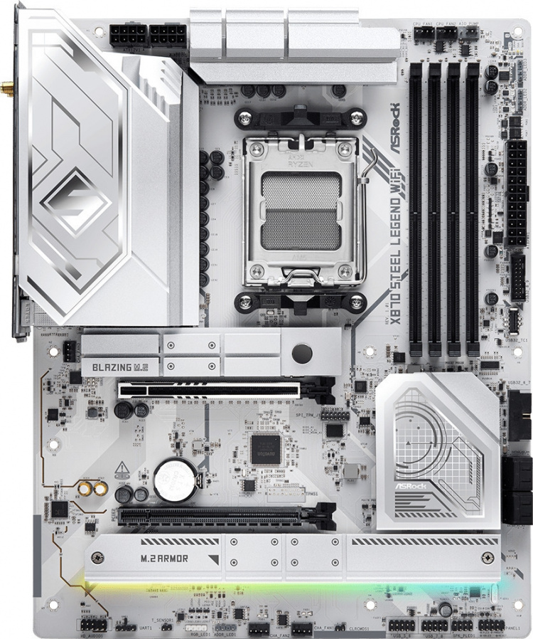 ASRock X870 Steel Legend WIFI ATX-moderkort