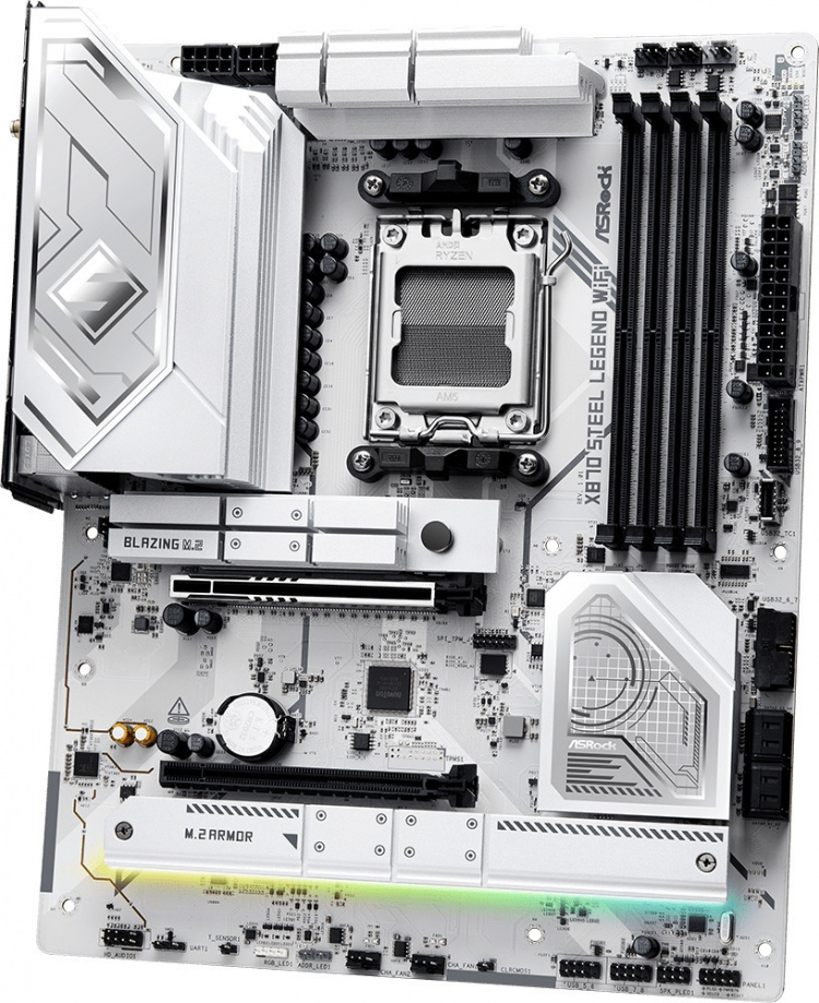 ASRock X870 Steel Legend WIFI ATX-moderkort