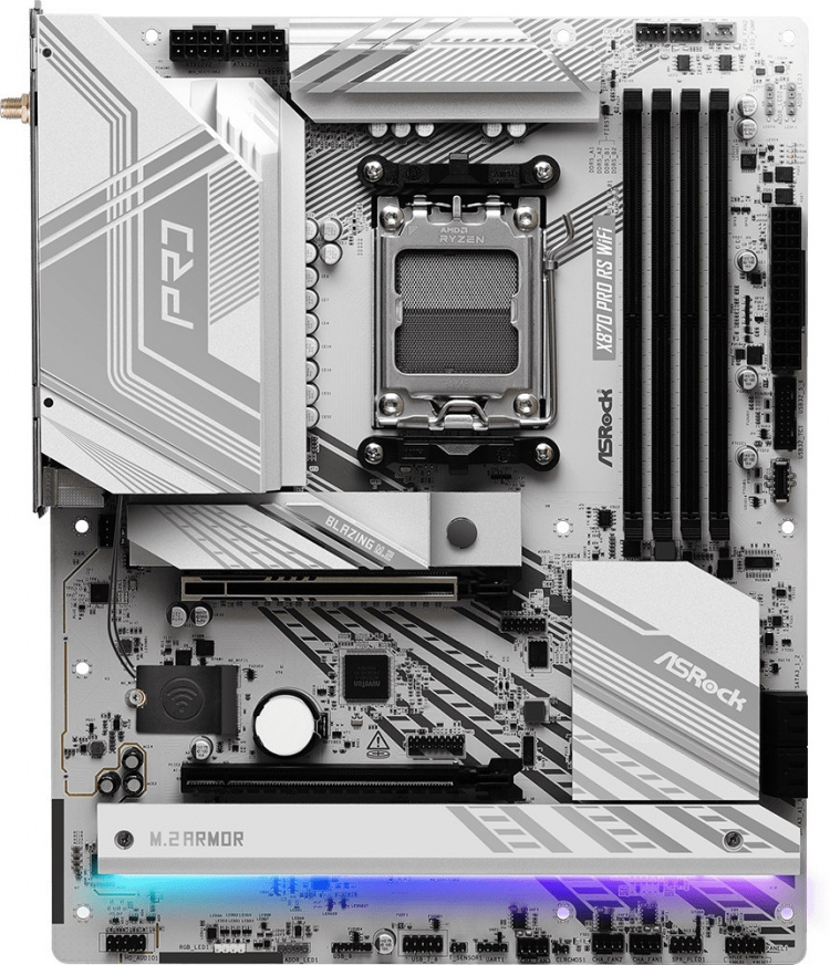 ASRock X870 PRO RS WIFI ATX-moderkort