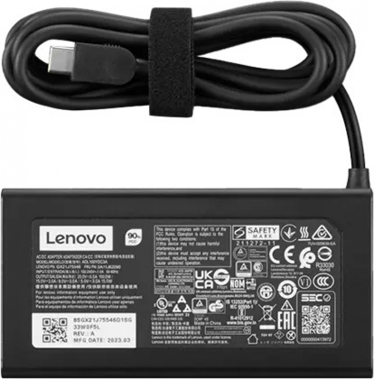 Lenovo 100 W nätadapter (USB Type-C)