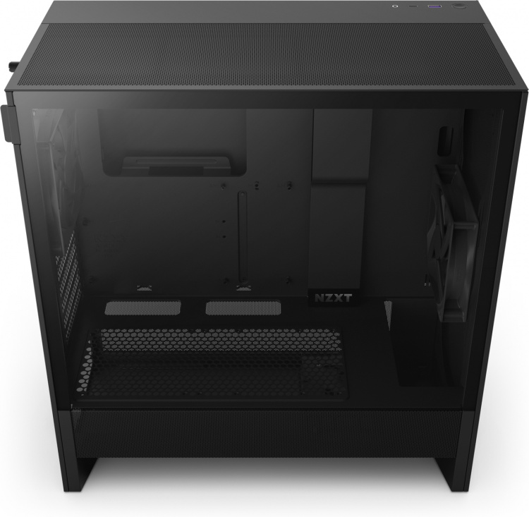 NZXT H5 Flow (2024) ATX-chassi med fönster, svart