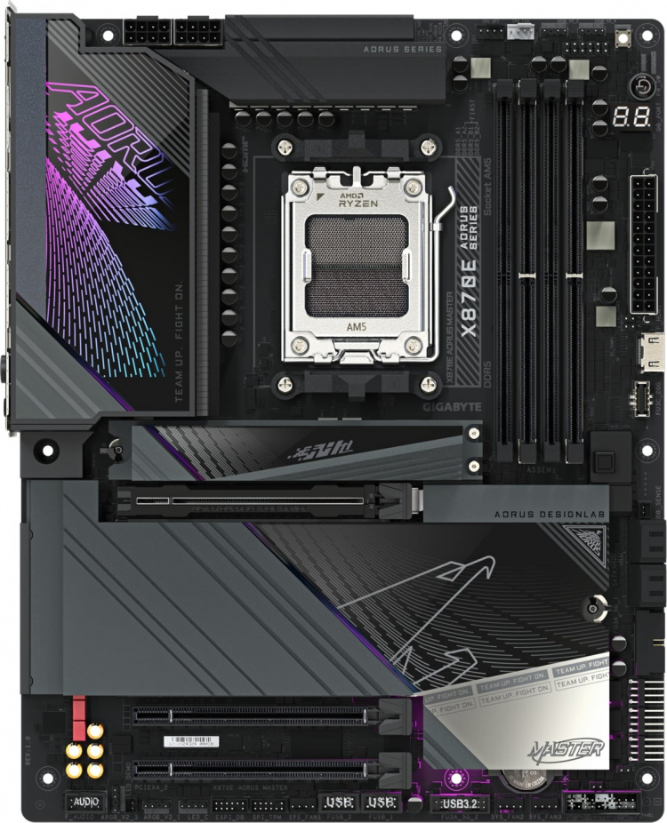 Gigabyte X870E AORUS MASTER ATX-moderkort