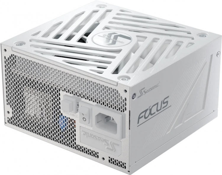 Seasonic FOCUS GX-850 ATX 3.1 (2024) -nätaggregat, vitt, 850 W