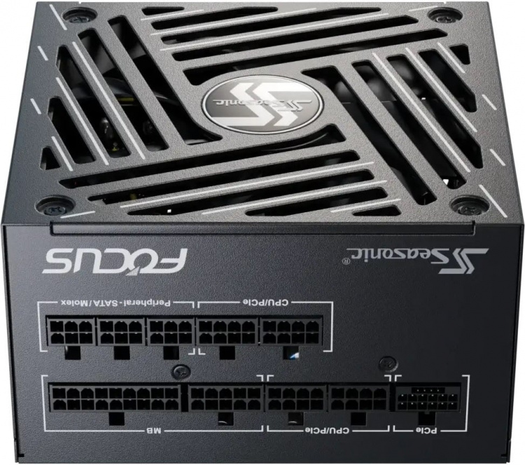 Seasonic FOCUS GX-750 ATX 3.1 (2024) – nätaggregat, svart, 750 W