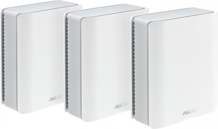 ASUS ZenWiFi BT10 Tri-band WiFi 7 Mesh-system, 3-pack, vitt