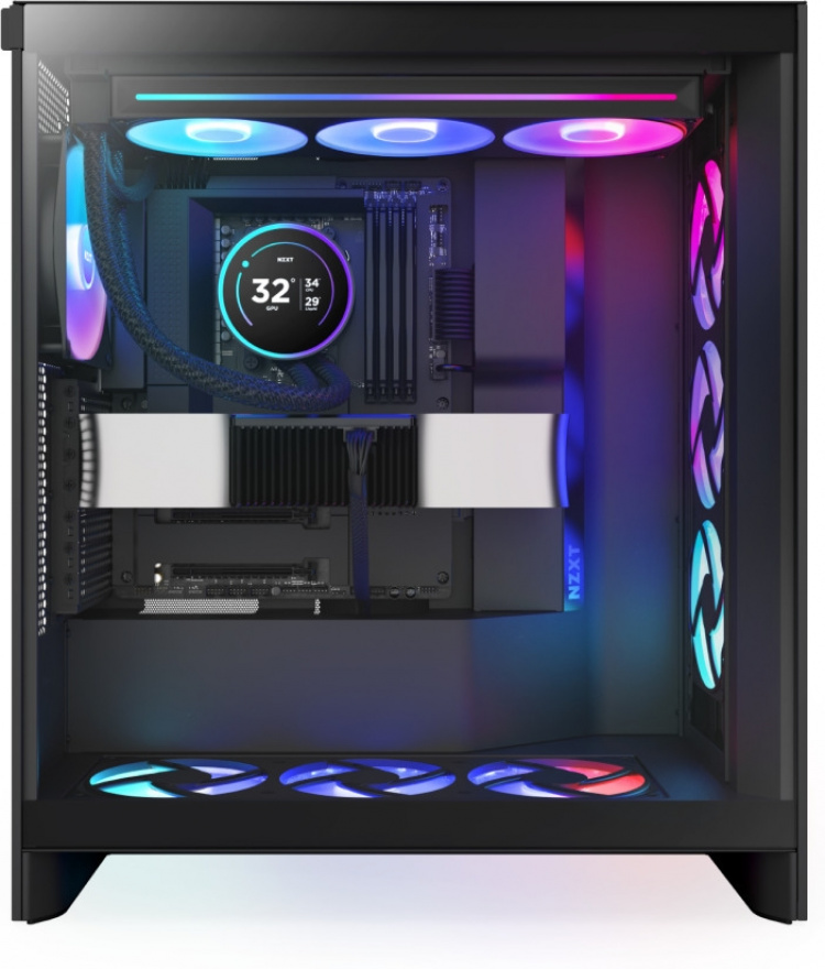 NZXT Kraken Elite RGB 360 (2024) – vätskekylningssystem, svart