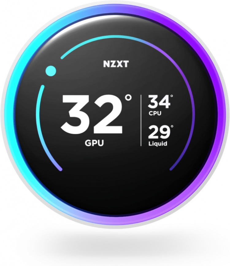 NZXT Kraken Elite RGB 360 (2024) – vätskekylningssystem, vitt