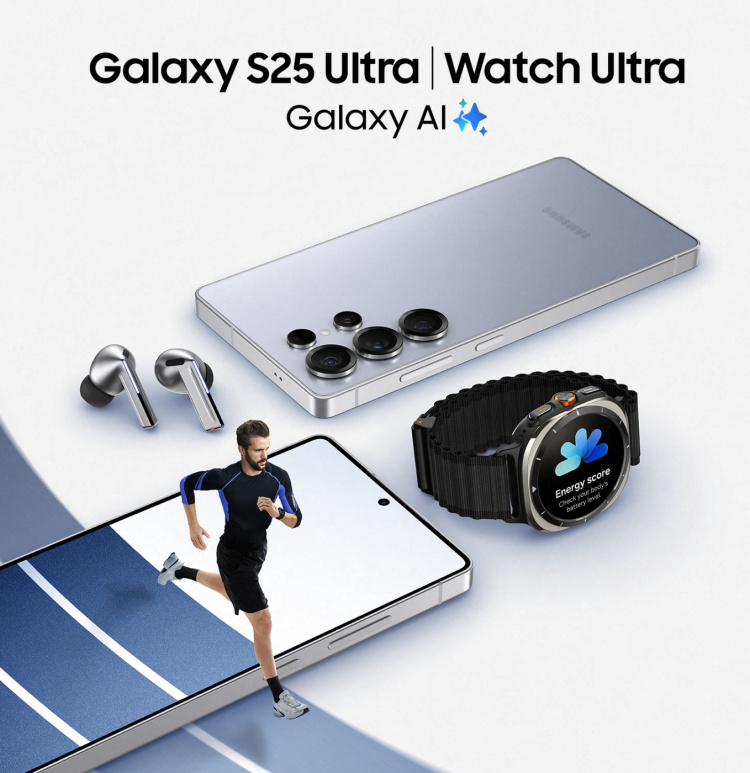 Samsung Galaxy S25 Ultra 5G-telefon, 512/12 GB, Titanium Silverblue