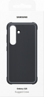 Samsung Galaxy S25 Rugged skyddsfodral, svart