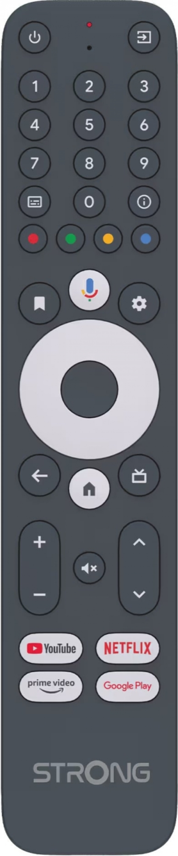 Strong SRT423 4K + DVB-T2/C Wi-Fi 4K Android TV-mediaspelare/digitalbox