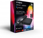 Strong SRT423 4K + DVB-T2/C Wi-Fi 4K Android TV-mediaspelare/digitalbox
