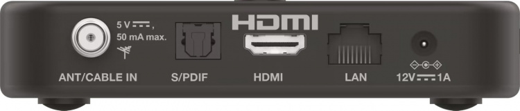 Strong SRT423 4K + DVB-T2/C Wi-Fi 4K Android TV-mediaspelare/digitalbox