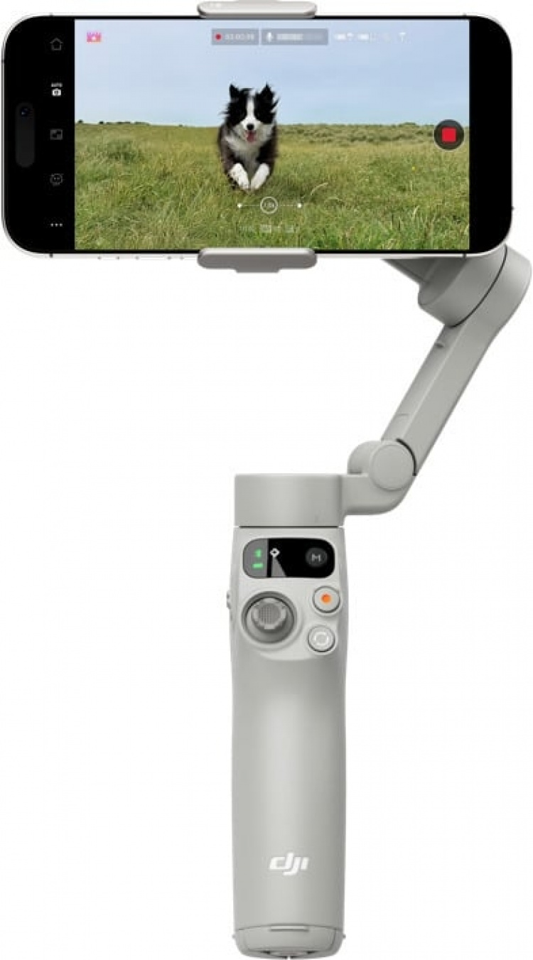 DJI Osmo Mobile 7 gimbal för mobiltelefon, grå