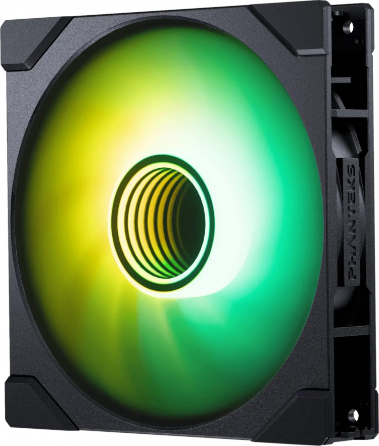 Phanteks M25 Gen2 140 mm PWM DRGB Reverse-fläkt, svart